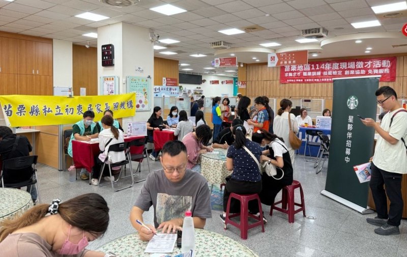 10/15苗栗地區徵才　700職缺等你挑、面試還能抽好禮