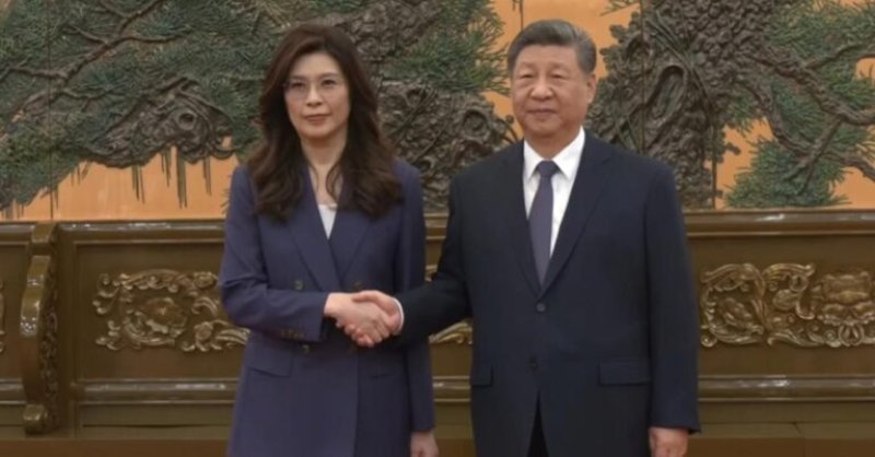 國共相隔十年再正式會談　鄭麗文：推動兩岸和平制度化，讓台海成為和平象徵  政治  2026-04-10 1