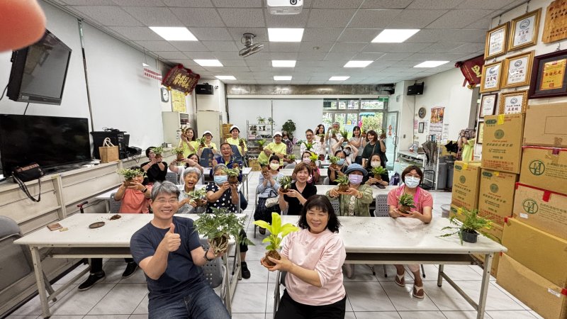 響應世界都市農夫日 新北景觀處推永續綠生活 打造城市莊稼樂趣