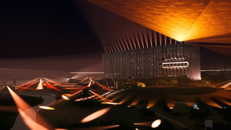 「海山夜行」點亮夜空！新北美術館光雕劇場6/20-7/12登場 夏至音樂節搶先看! 光雕展演串聯海山地景與城市未來