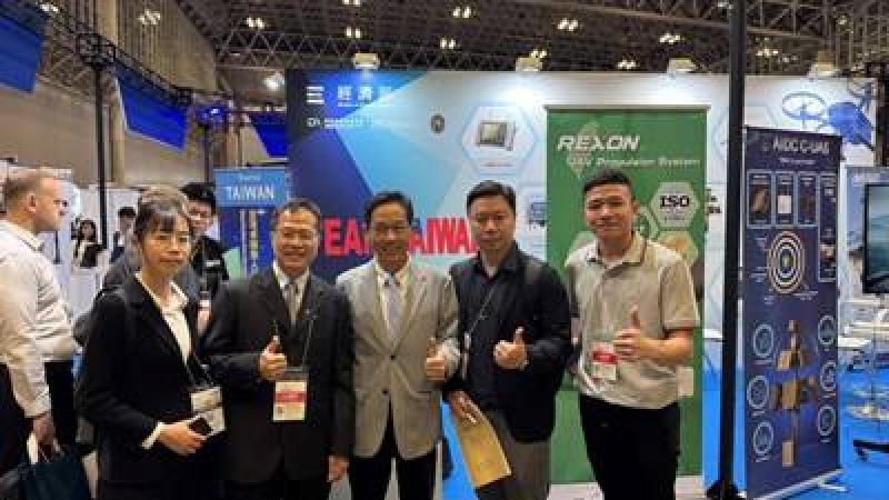 台中企業馬達及驅動控制器製造實力卓越 驚艷日本無人機展覽