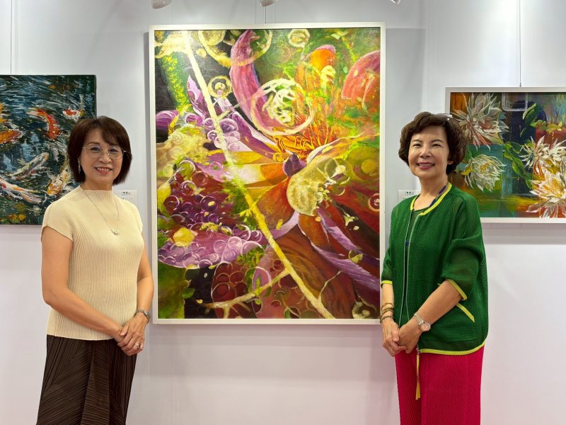 雙展齊發　藝術走入城市日常-潘寀榛油畫創作個展於高雄左營孔子廟與三民戶政事務所同步展出