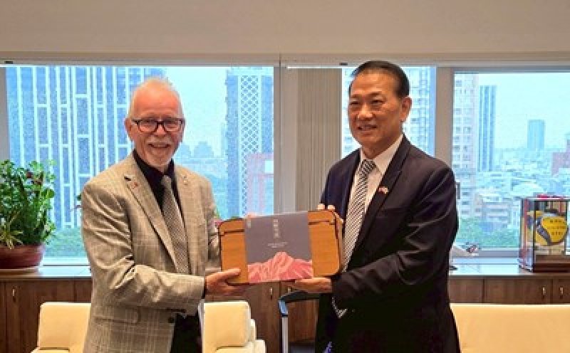 美國聖地牙哥姊妹市協會總會長拜會中市府 張副秘書長：拓展兩市文化、教育及觀光更全面合作