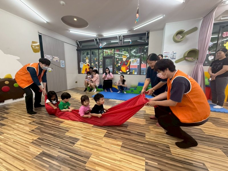 親子感統遊戲療育過動兒 新北第3區早療中心協助家長