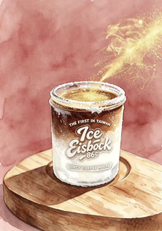 全台首創 Dirty 冰杯咖啡專門店「IceEisBock 艾斯博客」正式進駐台北
