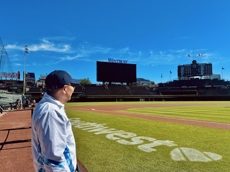 侯友宜參訪芝加哥百年球場Wrigley Field　借鏡場館經濟推動新北大巨蛋