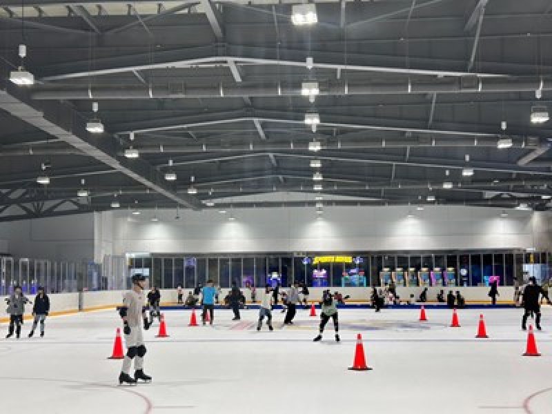 試營運3天逾8,000人進場！ 北屯國兒運7/3正式開幕 中部最大滑冰場吸人潮