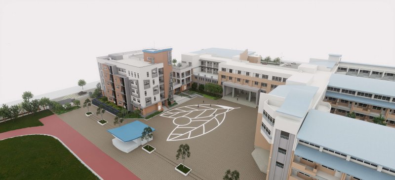 青埔國中第四期校舍工程開工 擴充教育量能及建構永續校園