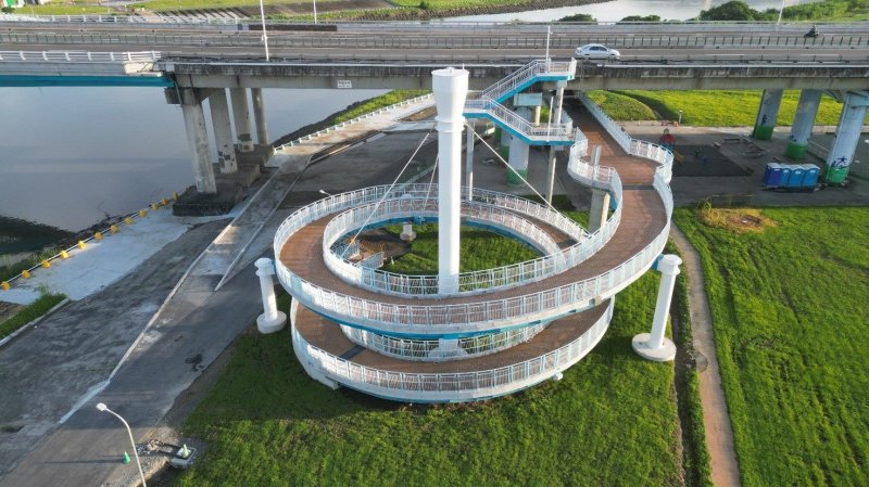 臺北水岸新亮點！民權大橋景觀橋正式啟用