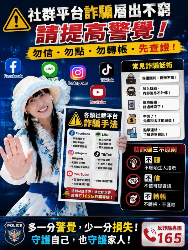 宋淑君的君言君語專欄｜從前防盜防火防閨蜜；現在再加防全民公敵詐騙集團