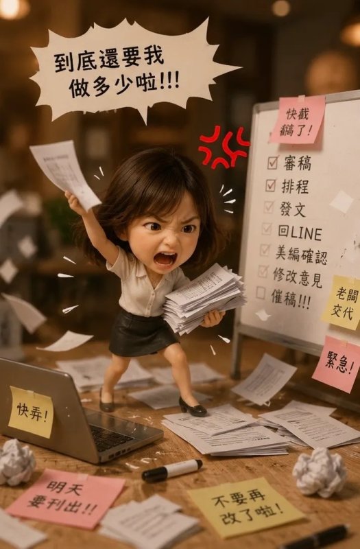 總編輯的喃喃自語｜跟自己槓上的那三個小時，我學會的不是排程，而是總編輯的責任
