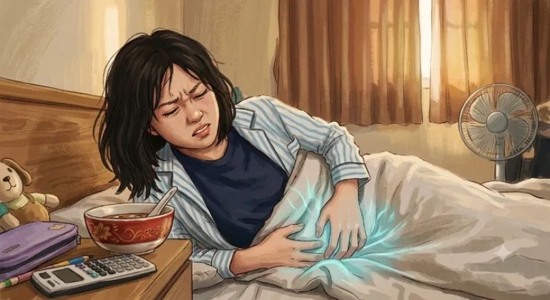 青少年作家王家玲專欄｜一碗紅豆湯，治癒了經痛，也溫柔接住了我的情緒