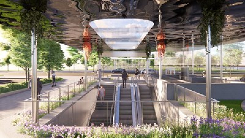 台中捷運藍線地下段設計首度亮相！減法美學融合綠建築理念 打造永續「城市呼吸藝廊」