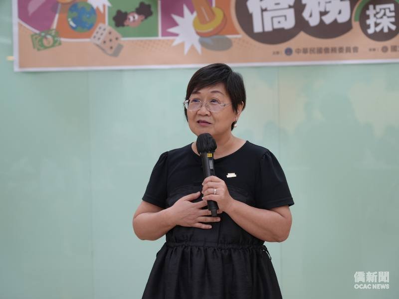 徐佳青出席僑務探索營結業式 勉學員勇於實踐夢想服務臺灣