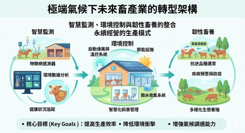 當氣候開始改變，畜產業也必須做好因應