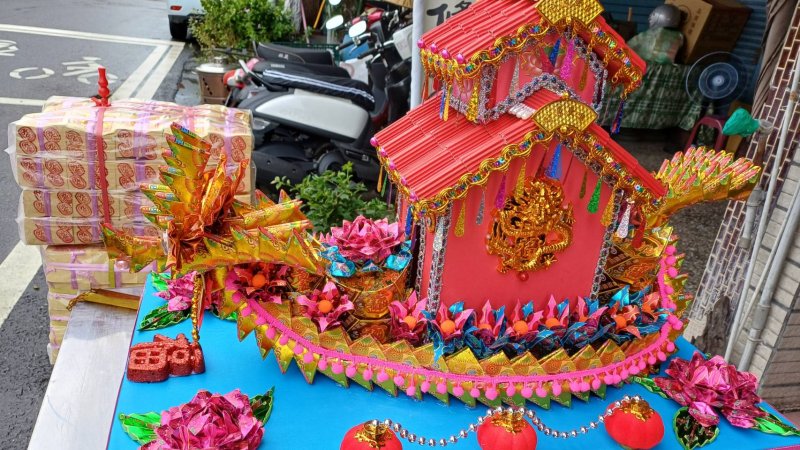 妙善聖堂恭祝瑤池金母萬壽　信仰結合公益溫暖旗山