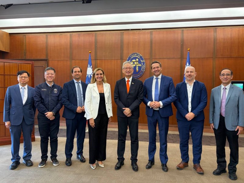 外交部政務次長吳志中午宴歡迎比利時聯邦眾議院議員團訪台