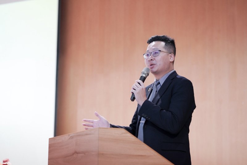 中華民國驗光師公會全國聯合會理事長 謝孝杭理事長致詞