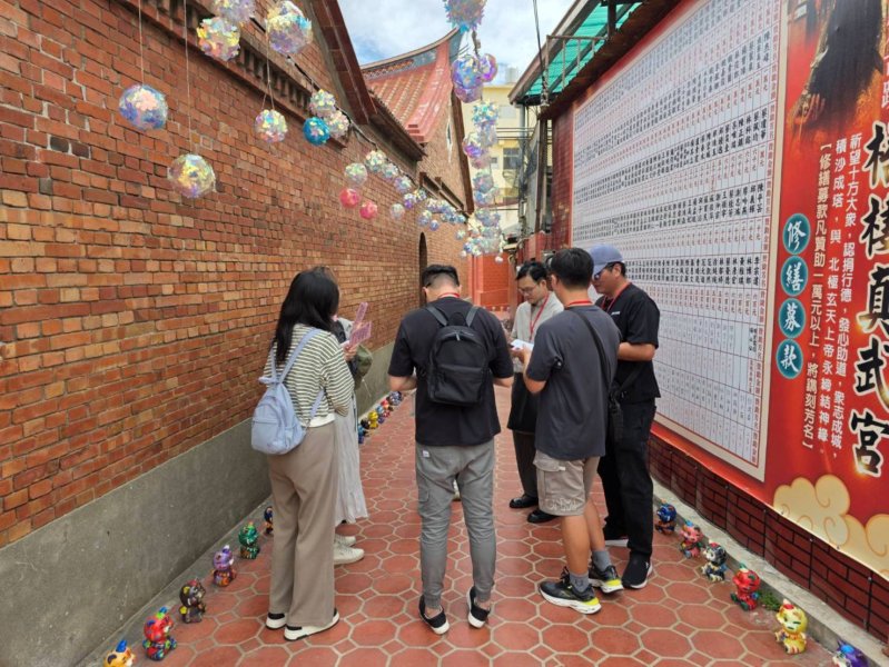 謎題結合廟宇與老建築,實際走訪,一起思考,默契就在不知不覺中形成 謎題結合廟宇與老建築,實際走訪,一起思考,默契就在不知不覺中形成