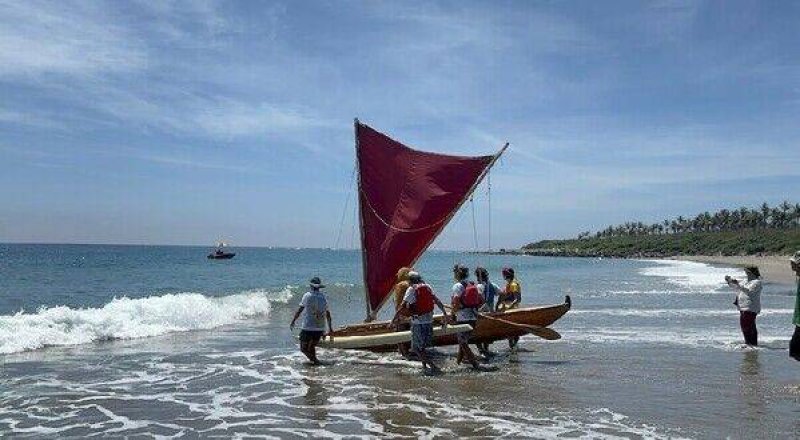 長濱船團及史前館以南島支架大洋舟參賽