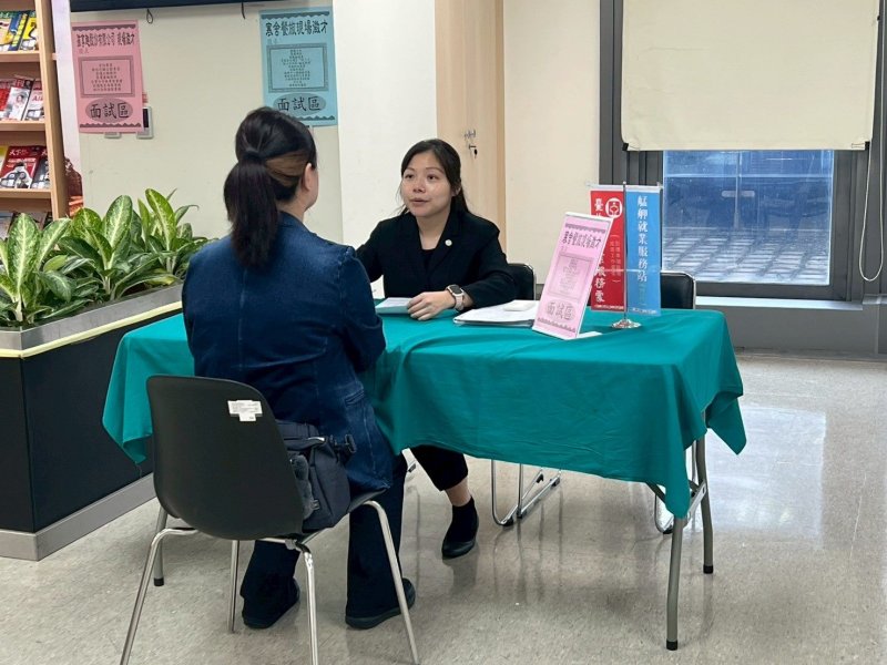 北市勞動局臺北市就業服務處6月23日至6月26日，共邀集32家知名企業於各就服站舉辦現場徵才活動，提供1191個工作機會02