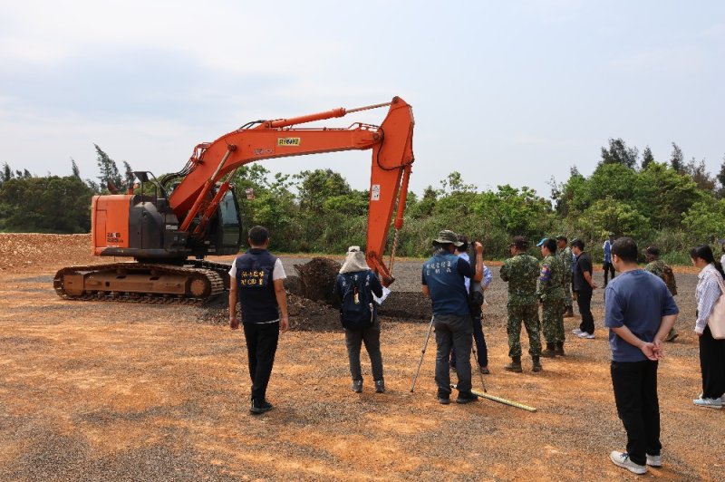 軍方土地經開挖情形