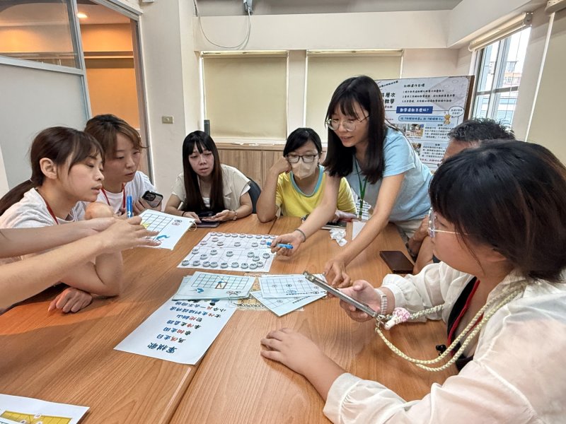 基隆市中正國小附設幼兒園-實際帶領參與分享會的老師共同備課，體驗操作，並練習分析