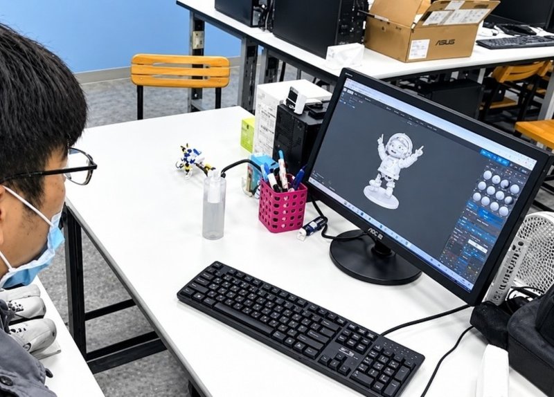 南投高中「3D掃描器」