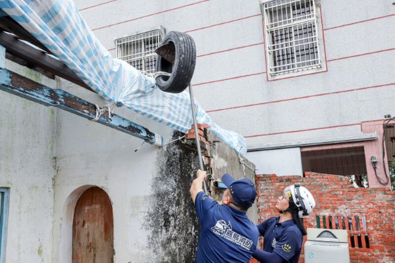 丹娜斯颱風肆虐後 大雨再次重創台南嘉義